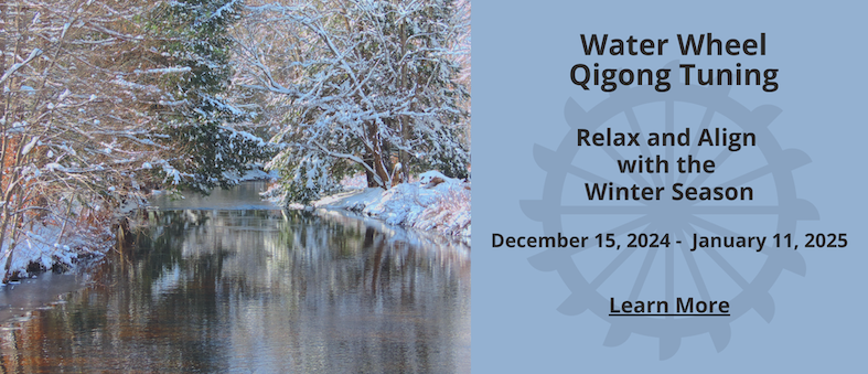 Winter setting explaining the seasonal qigong tuning